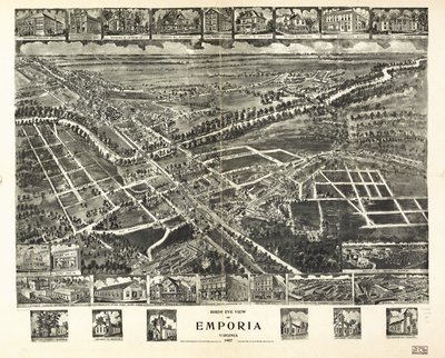 Vue aérienne d
