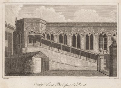 Crosby Hall, Bishopsgate Street, Londres - T. Prattent