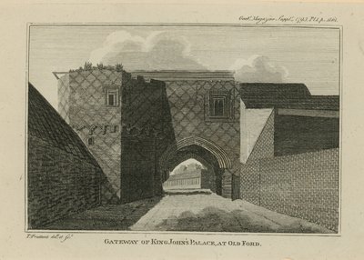 Porte du palais du roi Jean - T. Prattent