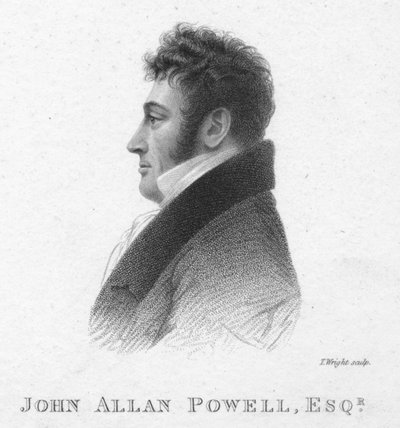 John Allan Powell, Esq., vers 1820 - T. Wright
