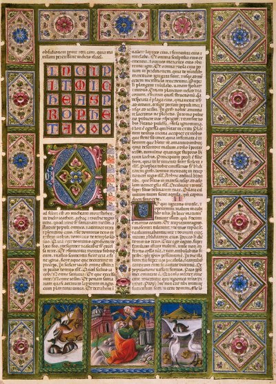 Incipit du Deuxième Livre des Maccabées - Taddeo Crivelli