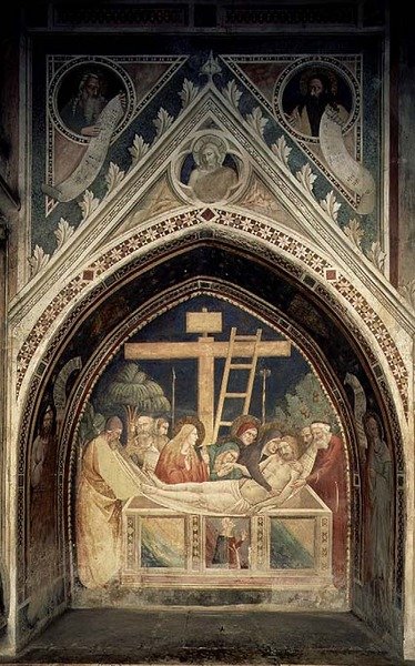 Descente de croix du Christ de la chapelle Bardi - Taddeo Gaddi