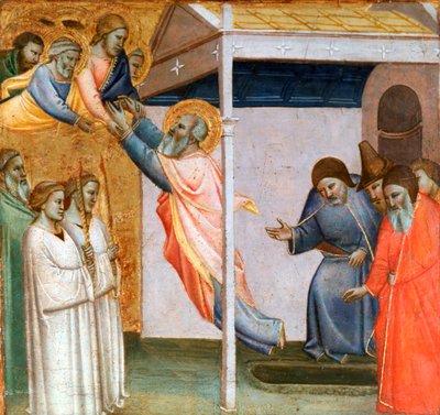Scène de la vie de Saint Jean, vers 1320-1366 - Taddeo Gaddi