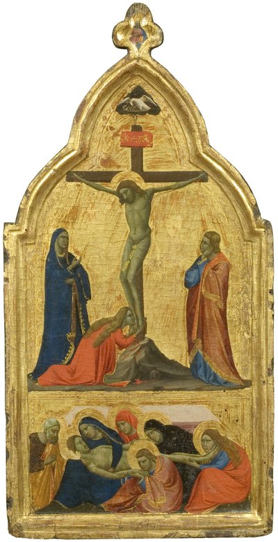 La Crucifixion et la Lamentation - Taddeo Gaddi