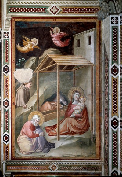 La vie de la Vierge : Nativité - Taddeo Gaddi