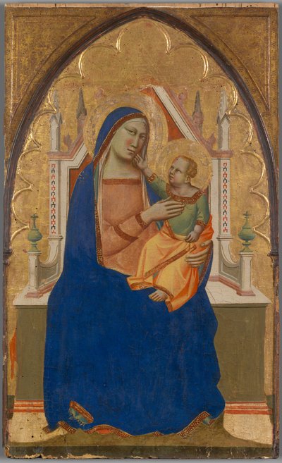 Vierge et enfant en majesté - Taddeo Gaddi