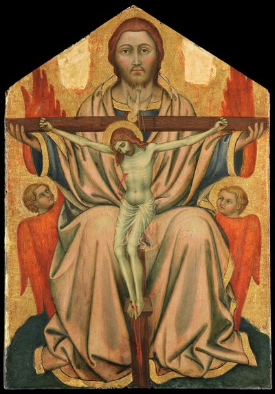 La Sainte Trinité / Le trône de la grâce - Taddeo di Bartolo