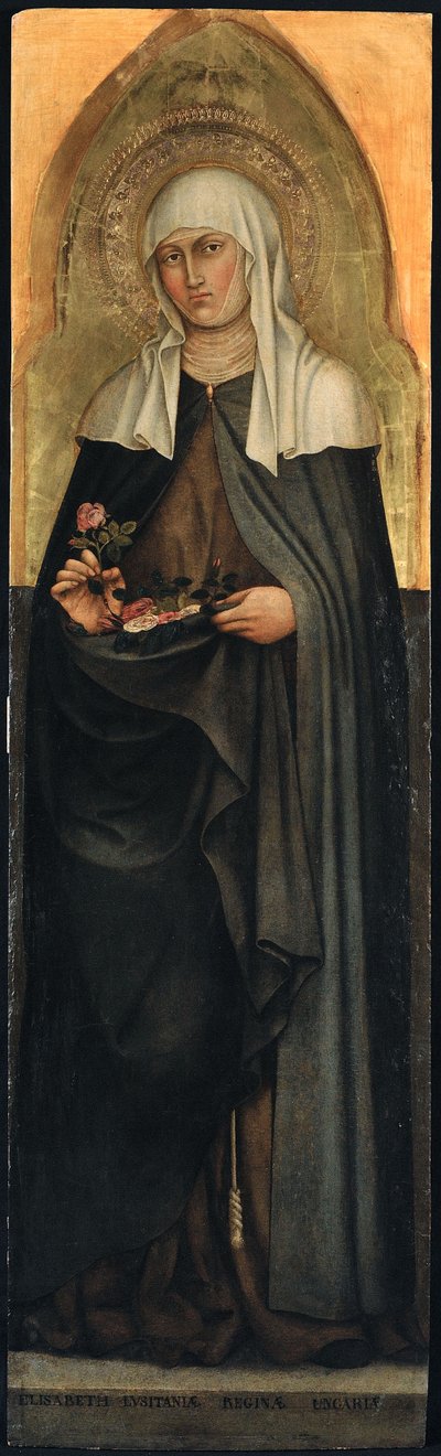 Sainte Élisabeth de Thuringe, 1403 - Taddeo di Bartolo
