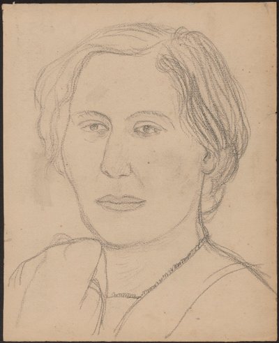 Tête de femme - Tadeusz Makowski