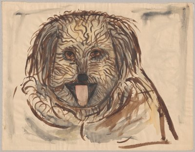 Tête de chien - Tadeusz Makowski