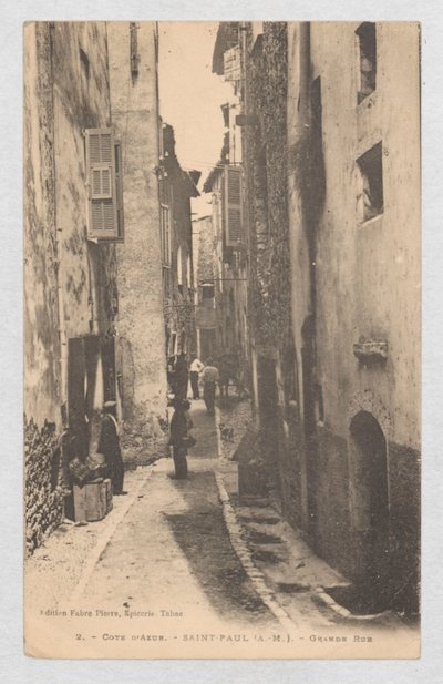 Carte postale à Maria Mickiewiczówna - Tadeusz Makowski