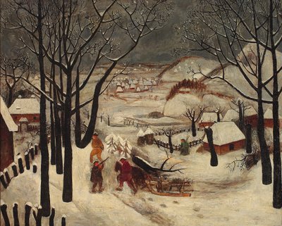 Hiver - Tadeusz Makowski