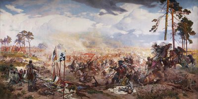 La Bataille de Grunwald, 1910 - Tadeusz Popiel