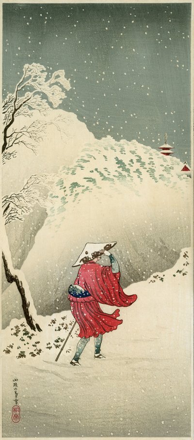 Voyageur dans la neige - Takahashi  Hiroaki