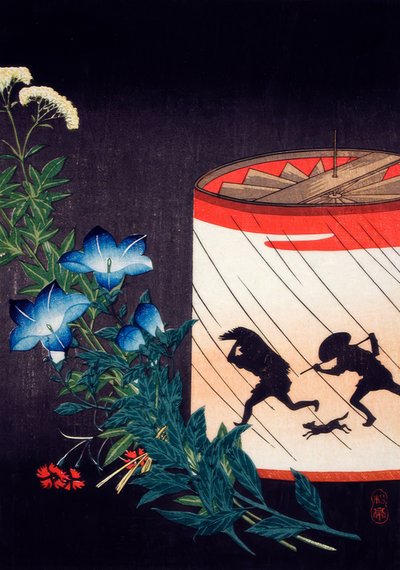 Campanule et lanterne - Takahashi Hiroaki