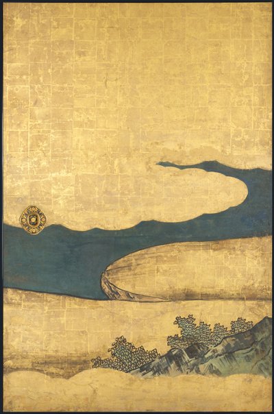 Une partie de Go, des Quatre Accomplissements, début du XVIIe siècle - Takanobu Kano