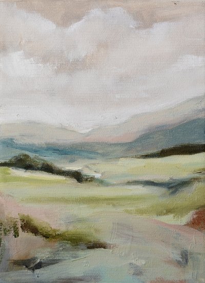 Vallée sereine des montagnes - Tamar Green