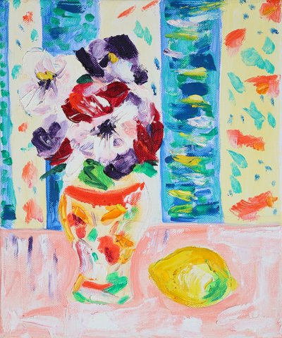 Fleurs éclatantes et citron - Tamara Jare