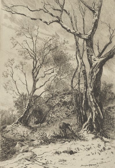 En hiver, 19ème siècle - Tancrède Abraham