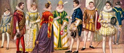 Costume italien du XVIe siècle - Tancredi Scarpelli