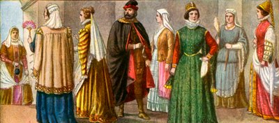 Costume italien du XVIe siècle - Tancredi Scarpelli