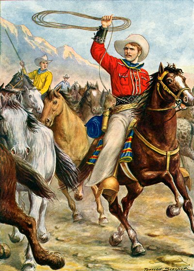 Cow-boy américain - Tancredi Scarpelli