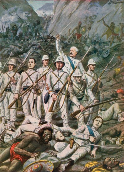Bataille de Dogali, 1887 - Tancredi Scarpelli
