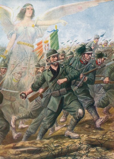 Bataille de la rivière Piave, 1918 - Tancredi Scarpelli