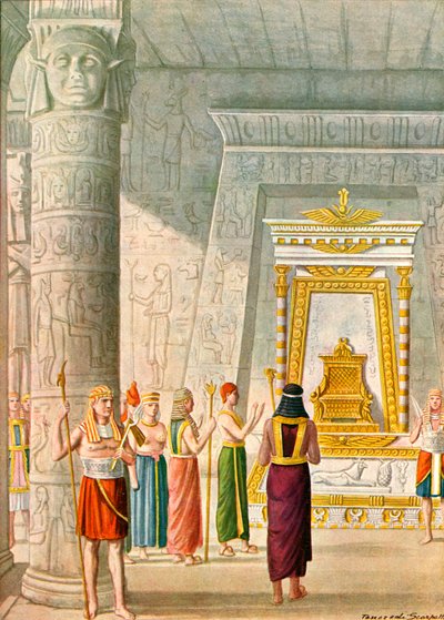 Égypte - Gardiens du temple - Tancredi Scarpelli