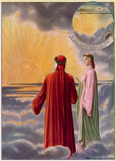 Illustration pour La Divine Comédie de Dante - Tancredi Scarpelli