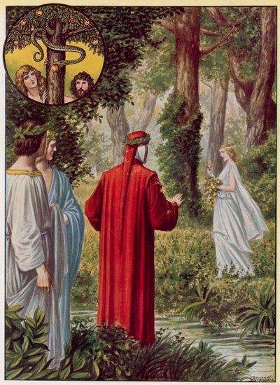 Illustration pour La Divine Comédie de Dante - Tancredi Scarpelli