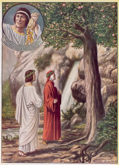 Illustration pour la Divine Comédie de Dante - Tancredi Scarpelli