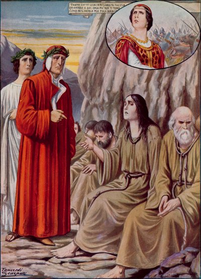 Illustration pour la Divine Comédie de Dante - Tancredi Scarpelli