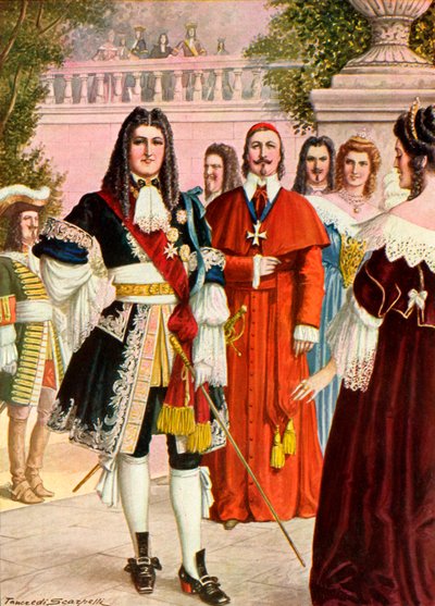 Louis XIV de France et sa cour - Tancredi Scarpelli
