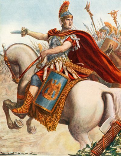 Lucius Cornelius Scipio à la bataille de Magnésie - Tancredi Scarpelli