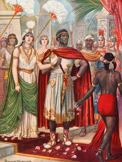 Mariage de Massinissa et Sophonisbe - Tancredi Scarpelli