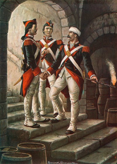 Pietro Micca au siège de Turin, 1706 - Tancredi Scarpelli