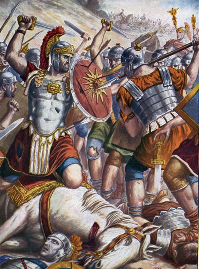 Antiquité romaine : Le général romain Lucullus conquiert Tigrane II et les armées pontiques et arméniennes et s