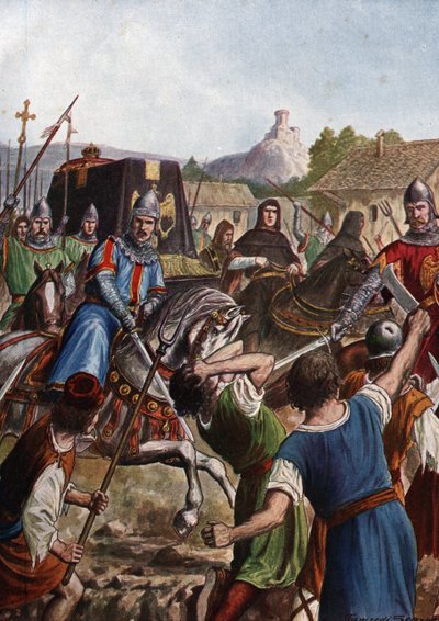 Le cortège funèbre de l