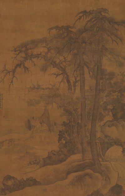 Pêcheurs de retour, daté de 1342 - Tang Di