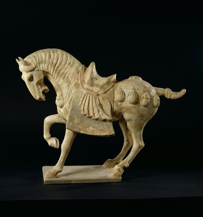 Cheval, chinois, dynastie Tang, vers 618-906 après J.-C. - Tang Dynasty Chinese School