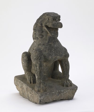 Lion de temple - Tang Dynasty Chinese School