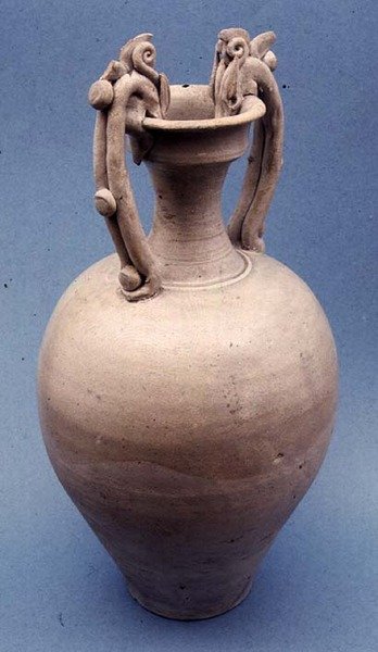 Vase avec glaçure incolore, dynastie Tang - Tang Dynasty Chinese School
