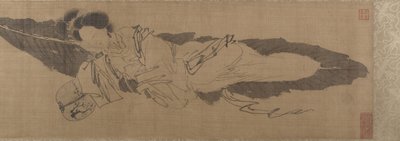 Beauté dormant sur une feuille de bananier - Yin Tang