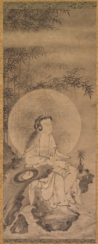 Guanyin en robe blanche - Tani Buncho