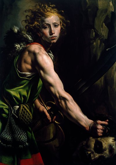 David avec la tête de Goliath - Tanzio da Varallo