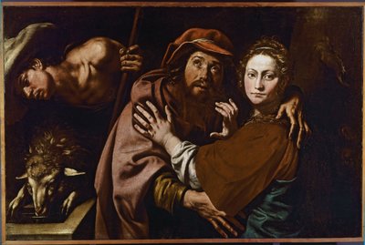 Jacob et Rebecca, c.1625 - Tanzio da Varallo