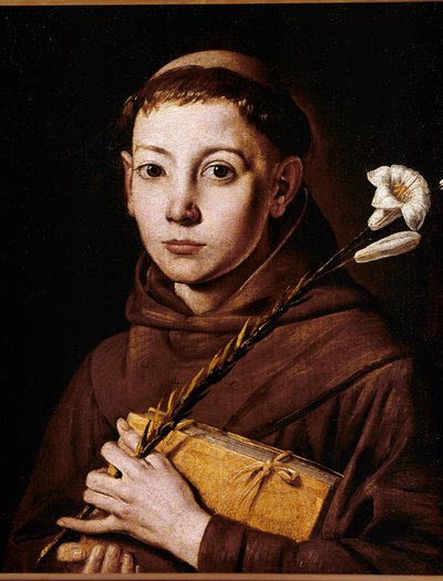 Saint Antoine de Padoue, vers 1575-80 - Tanzio da Varallo