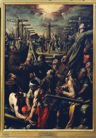 Le martyre des frères franciscains à Nagasaki - Tanzio da Varallo