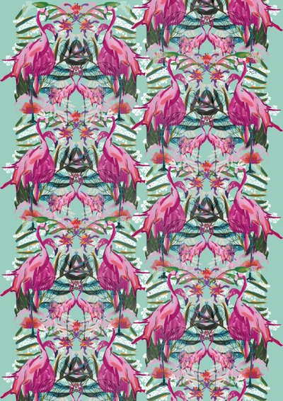 Flora Flamant rose - Tara Whitehead